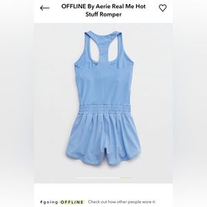 OFFLINE By Aerie Real Me Hot
Stuff Romper